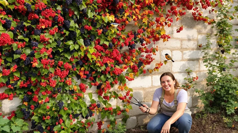 Ces 10 plantes grimpantes à baies transforment un mur nu en refuge à oiseaux, et peu les plantent Ces 10 plantes grimpantes à baies transforment un mur nu en refuge à oiseaux, et peu les plantent