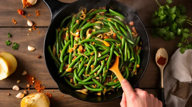 Mieux que la cuisson à l’eau : les haricots verts ont plus de goût quand je les cuisine comme ça