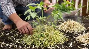 Ce paillage gratuit de la tondeuse en avril ravage discrètement vos tomates : la vérité à connaître