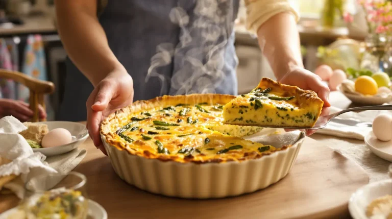 Chaque année, je prépare cette quiche à l’avance pour le matin de Pâques, voici pourquoi