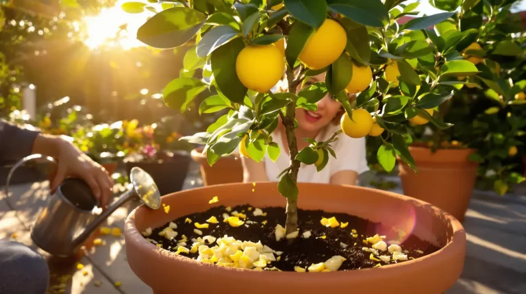 Citronnier qui ne donne rien : enterrez ce déchet de cuisine au pied, il peut le couvrir de fruits Citronnier qui ne donne rien : enterrez ce déchet de cuisine au pied, il peut le couvrir de fruits
