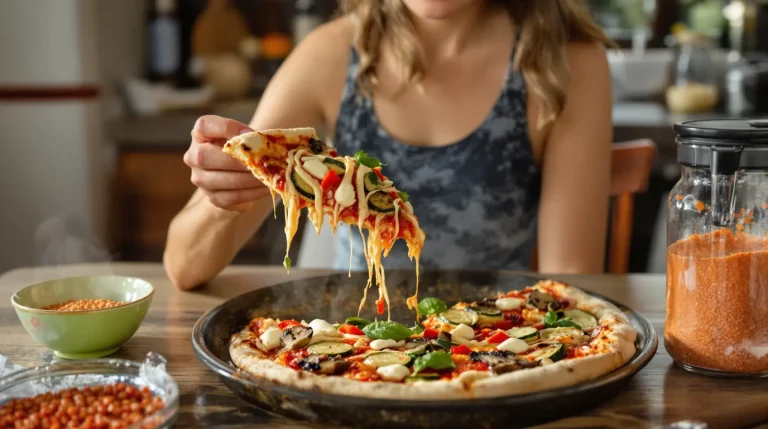 Ma pâte à pizza ne contient plus un gramme de farine, et mes muscles s'en portent bien mieux