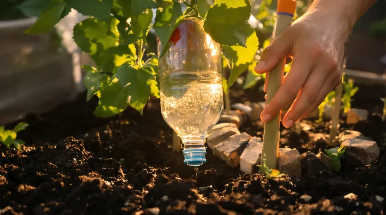 Potager : depuis que j’utilise ces déchets de bouteille, j’arrose moins et les limaces ne reviennent plus Potager : depuis que j’utilise ces déchets de bouteille, j’arrose moins et les limaces ne reviennent plus