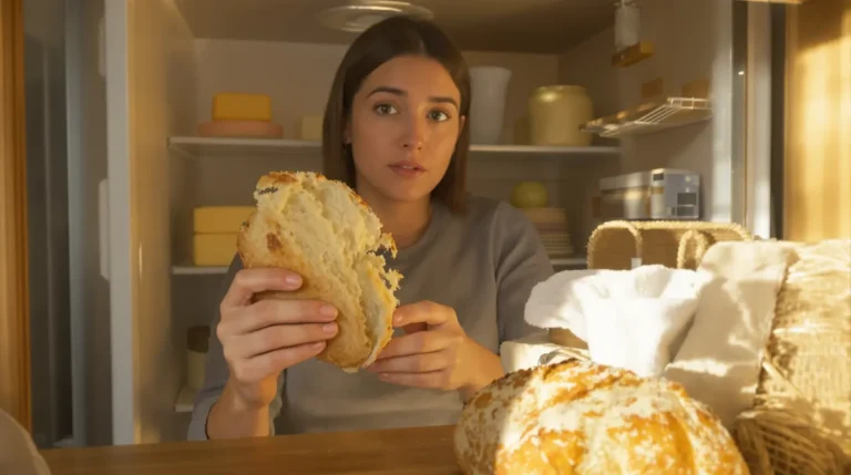 Si votre pain durcit dès le lendemain, vous le rangez à l’endroit de la cuisine qui accélère le rassissement Si votre pain durcit dès le lendemain, vous le rangez à l’endroit de la cuisine qui accélère le rassissement