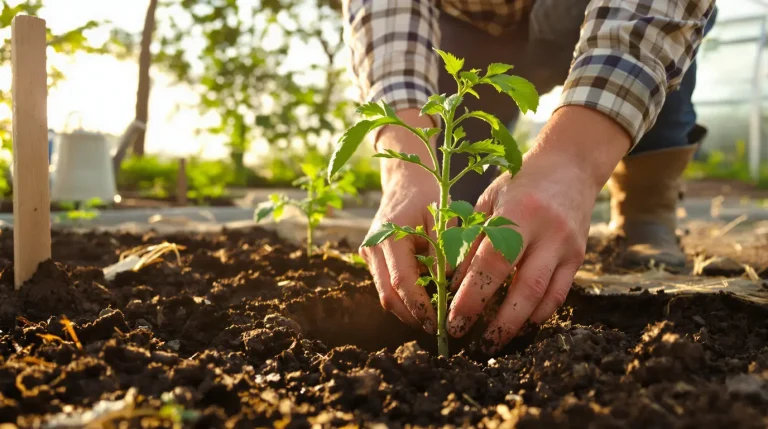Si vous plantez vos tomates à cette profondeur, vous leur ôtez leur meilleur atout : voici pourquoi