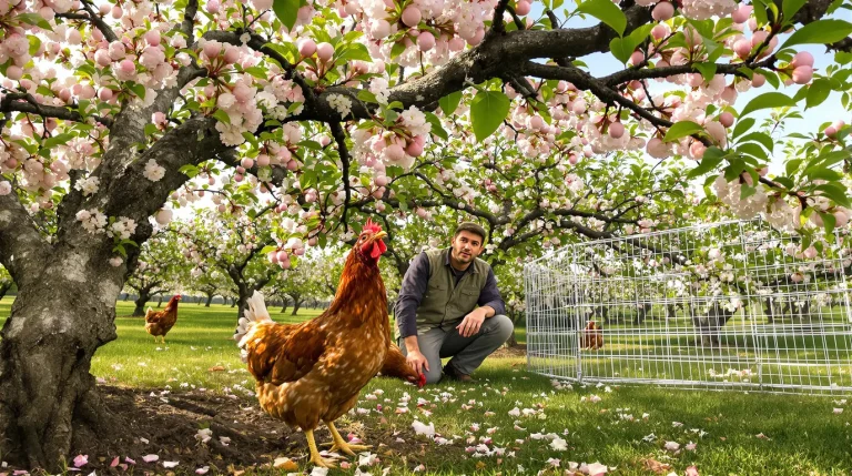 Son idée de lâcher ses poules sous les fruitiers vire au cauchemar : il ignore cette règle stricte